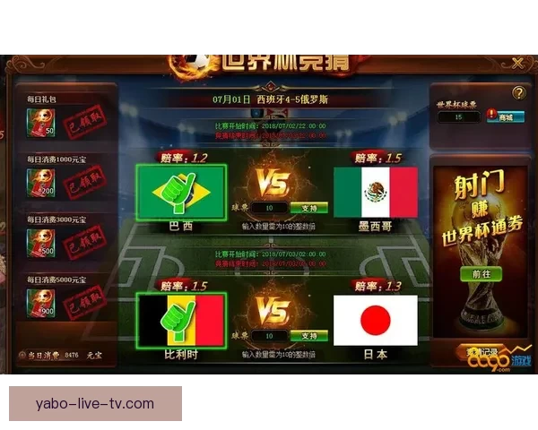 世界杯竞猜高赔率平台推荐助你轻松赢取丰厚奖金秘籍